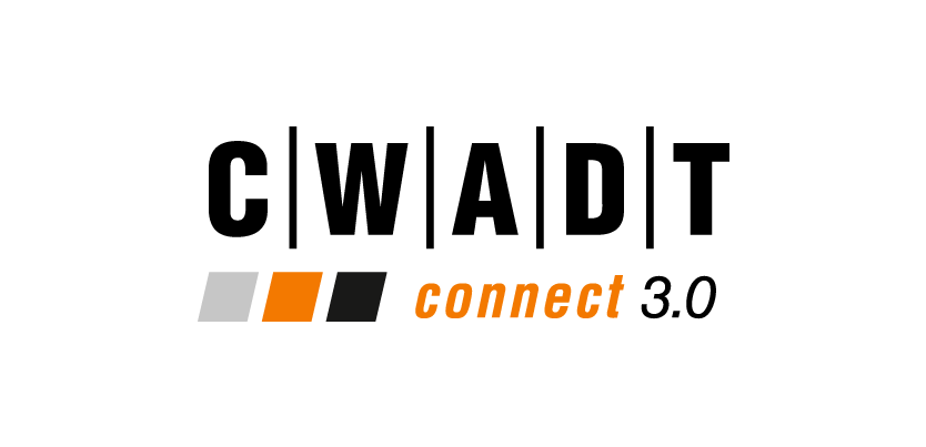 Logo Entwurf von pixel & prints für ein Produkt names CWADT eines Anbieters für Kommunikationstechnik