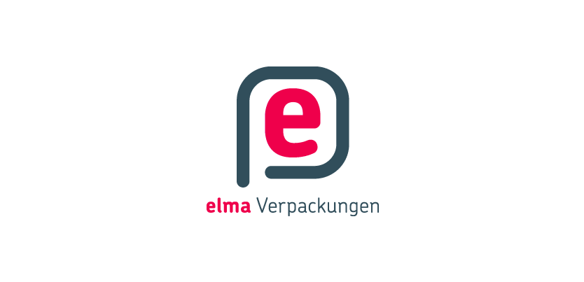 Logo Relaunch von pixel & prints für den Verpackungshersteller elma