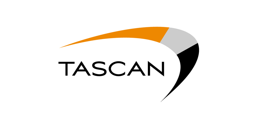 Logogestaltung durch von pixel & prints für die Firma TASCAN  Systems GmbH in Kön